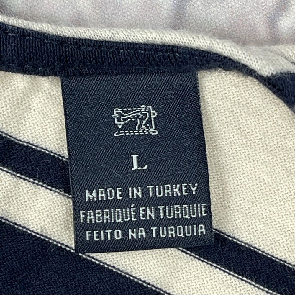 SCOTCH & SODA Amsterdam striped scoop neck Vacay Everyday cotton tank top size L - Picture 3 of 13